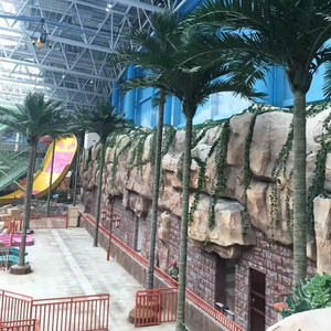 Tùy chỉnh trong nhà ngoài trời trang trí cây cọ sợi thủy tinh thân cây cọ cây dừa nhân tạo - Product Image 4