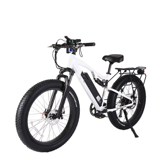 Hot Sale 48V 27AH 500W Hybrid Electric Bike 26\" Fat Tire 6 Speed Mountain Bike with Hydraulic Disc Brake Top Seller in UK US EU