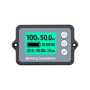 BW-TK15 120V50A moniteur de batterie de voiture LCD universel tension de décharge de Charge batterie indicateur de capacité testeur mètre