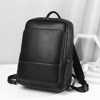 Sac à dos pour ordinateur portable en cuir de haute qualité pour les voyages d'affaires en plein air, élégant, tendance, nouveau style, sacs d'ordinateur de bureau