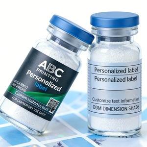Flacon <span class=keywords><strong>de</strong></span> peptides Cryo Label 15 ml, anti-contrefaçon, PET, impression professionnelle, <span class=keywords><strong>prix</strong></span> d'usine - Product Image 3