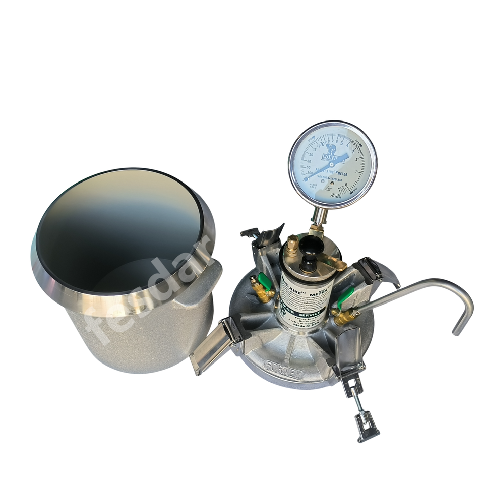 ASTM C231 Concrete Air Content Tester Concrete Entrainment Meter ...