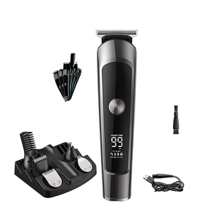 <span class=keywords><strong>Recortadora</strong></span> <span class=keywords><strong>de</strong></span> Pelo Eléctrica <span class=keywords><strong>Profesional</strong></span> 6 en 1 para Hombre, Multifunción, para Recortar <span class=keywords><strong>Barba</strong></span>, Calidad <span class=keywords><strong>de</strong></span> Salón, Uso Doméstico, en Inglés - Product Image 3