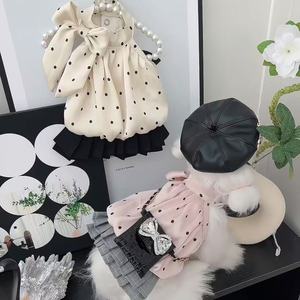 Vestido para Perros y Gatos para Primavera y Verano, Ropa Delgada para Mascotas, Vestido Transpirable con Encaje y Puntos, Antidesgarro, Estilo Instagram - Product Image 5