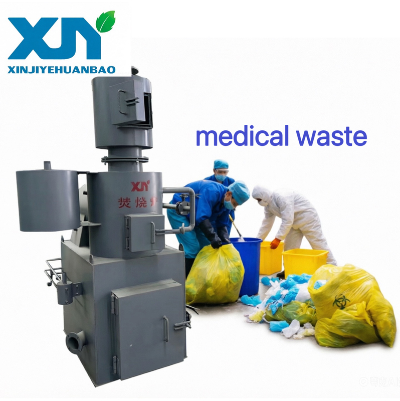 Livestock farm manure incinerator Agricultural waste