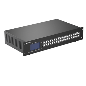 4K 60Hz <span class=keywords><strong>16</strong></span> in <span class=keywords><strong>16</strong></span> Out <span class=keywords><strong>Video</strong></span> Wall 2.0 interruttore a matrice <span class=keywords><strong>HDMI</strong></span>, MT-VIKI <span class=keywords><strong>Switcher</strong></span> a matrice HDMI2.0 - Product Image 1
