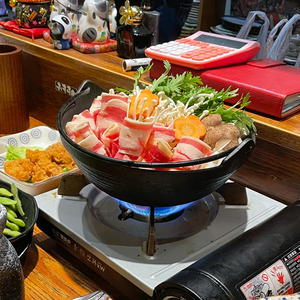 <span class=keywords><strong>Shabu</strong></span> <span class=keywords><strong>Shabu</strong></span> <span class=keywords><strong>pot</strong></span> van gietijzer, Japanse pastorale stijl, hangend, klein huishoudelijk soep- en stoofpotje - Product Image 2