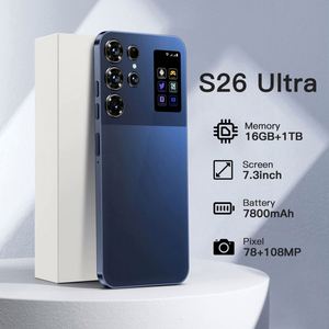 Smartphone 5G S26 Ultra 10 - Processeur 10 cœurs, Écran Super V FHD 7,3'', 16 Go + 1 To, Batterie 7800 mAh, Appareils photo 78 MP + 108 MP, Optimisé pour les jeux - Product Image 2
