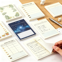 Bloc-notes adhésifs portables personnalisés en gros pour la planification quotidienne et hebdomadaire, idéal pour le bureau et l'école
