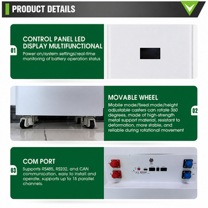 Home <b>Energy</b> <b>Storage</b> All in One 10kWh 15kWh Lithium Battery Solar Home <b>Energy</b> <b>Storage</b> <b>System</b> High Capacity Grade - Product Image 5
