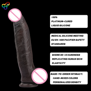 यथार्थवादी सिलिकॉन ग्लास स्ट्रैप-ऑन वाइब्रेटर 100% वाटरप्रूफ और इको-फ्रेंडली-वयस्क सेक्स खिलौना - Product Image 1