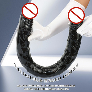 Dildo réaliste à double tête extra-long et extra-large, pénis simulé pour femmes lesbiennes, jouet érotique pour adultes - Product Image 2