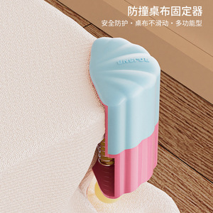 Tablecloth Clips With Soft Rubber Material For Home Use Corner Fasteners Anti Slip Holders - Product Image 4