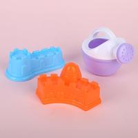 Enfants unisexe en plein air plage jouets seau sable bassin jouer sable dragage outils jouer eau sablier chariot plastique pelle ensemble