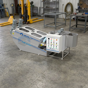Deshidratador de Tornillo Avalon ASD-2200, Maquinaria de Tratamiento de Agua con Filtración de 5000 L/Hora, 15 kW, Control PLC, 220 V, 200 kg - Product Image 2