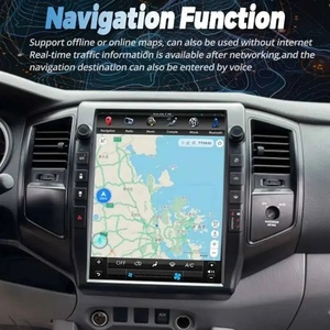 หน้าจอแอนดรอยด์แบบ Octa-core ขนาด 13 นิ้ว สำหรับรถยนต์ Tacoma ปี 2005-2015 รองรับ GPS Carplay เครื่องเล่นมัลติมีเดีย วิดีโอ สเตอริโอ พร้อมระบบนำทาง - Product Image 5