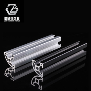 โครงอะลูมิเนียมอัลลอยด์อุตสาหกรรม Luhu Aluminum Profile 3030R สำหรับโต๊ะทำงาน - Product Image 2