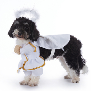 Disfraz de Ángel de la Oración para Perro, de Poliéster, Moderno, Divertido, para Halloween, Cosplay, para Perros, Tallas <span class=keywords><strong>S</strong></span>/M/L/XL - Product Image 3