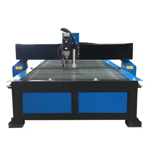 Remax 1325 LGK 63 Mesin Pemotong Logam Harga Murah untuk Pelat Baja Mesin Pemotong Plasma CNC dengan Kepala Pengeboran