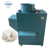 Machine à peler l'ail commerciale automatique de type sec pour la Chine, machine de nettoyage d'ail