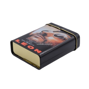 Factory direct supply custom print for metal tin cigar cigarette box smoke tin box tobacco box