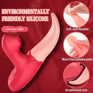 YPM Rechargeable mamelon masturbateur clitoridien ventouse stimulateur Mini clitoris Rose langue lécher vibrateur jouets sexuels pour les femmes - Product Image 2