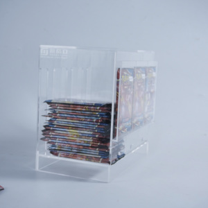 Groothandel Acryl Tcg Booster Dispenser 3 Slot Duurzaam Voor Eendelige Serie Booster <span class=keywords><strong>Pack</strong></span> Display - Product Image 4