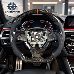 Volante de Fibra de Carbono para BMW F10 F30 F20 F21 F22 F30 F31 F32 F33 F34 X3 X4 X5 X6 520 525 530 - Product Image 5