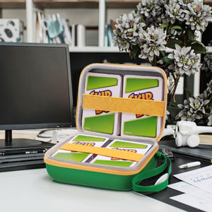 Boîte à outils de stockage de <span class=keywords><strong>jeu</strong></span> de cartes à coque dure EVA étanche personnalisée en usine pour les voyages en plein air - Product Image 1