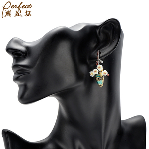 Boucles d'oreilles en argent pour femme, bijoux naturels pour <span class=keywords><strong>costume</strong></span>, vintage, tendance, nouvelle collection - Product Image 6