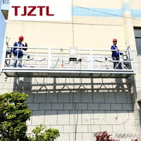 Plateforme de travail suspendue électrique ZLP800 / Plateforme d'échafaudage électrique pour la construction de murs extérieurs