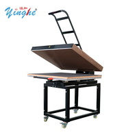 Presse à chaud manuelle grand format Yinghe 80100, multicolore, de bonne qualité, stable, grande taille, pour matériaux en polyester, AC 220V