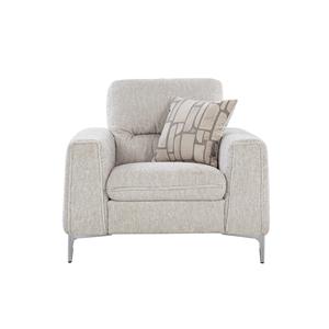 Sofá Elegante Treviso de 3 Plazas, Sofá Moderno Tapizado en Tela para Sala de Estar, Oficina, Recepción e Interiores de Hotel en Venta - Product Image 2