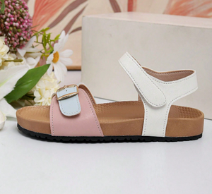 Sandales d'été pour enfants en gros, sandales de plage pour filles à fermeture auto-agrippante - Product Image 3