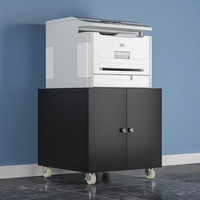 Meubles de bureau, support multifonctionnel en métal pour photocopieur, armoire pour photocopieur, support mobile pour imprimante avec roulettes