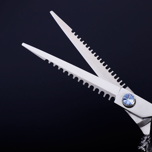 Hair <b>Thinning</b> Scissors Japan VG10 Upgraded Teeth Tijeras Salon Texture Professional Barber Shears Hairdressing Hair Scissors - Product Image 4