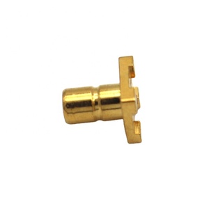 Conector coaxial RF Borde macho <span class=keywords><strong>SMB</strong></span> recto para montaje en PCB Pie corto SMD - Product Image 3