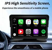 Dispositif de navigation GPS portable universel pour voiture de 7 pouces avec connectivité sans fil et fonction Bluetooth