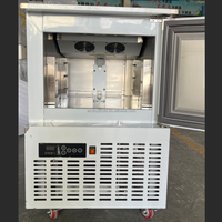 Mini Congelador Rápido de Acero Inoxidable de 3 Bandejas y Ultra Baja Temperatura, Máquina de Congelación Rápida IQF Comercial para Panadería y Mariscos