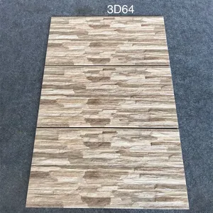 Villa Hotel decoración al aire libre mate esmaltado 200x400mm 3D <span class=keywords><strong>ladrillos</strong></span> de pared de cerámica azulejos de pared de porcelana antigua externa - Product Image 5