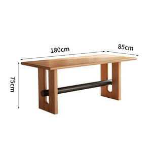 Nordic moderno minimalista domestico scrivania in legno di cera bianca sala da pranzo <span class=keywords><strong>tavolo</strong></span> da pranzo <span class=keywords><strong>rettangolare</strong></span> e sedia - Product Image 6