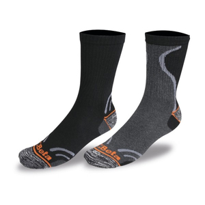 Chaussettes de travail courtes en coton éponge recyclé Beta 7422P avec renforts (2 paires) - Product Image 1