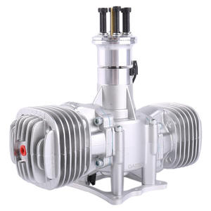 Motor de Gasolina Original DLE170 para Drones, Dos Cilindros, Dos Tiempos, Escape Lateral, Refrigeración por Aire Natural, Arranque Manual, Cilindrada de 170CC - Product Image 3