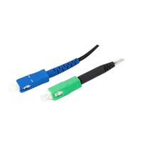 Connecteur rapide FTTH, cordons de raccordement en fibre optique SC pour intérieur, multi-longueurs d'onde, surface PC/UPC/APC, certifié ROHS, garantie de 3 ans