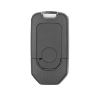Clé de voiture intelligente noire A10-3+1 style HON.D, télécommande à 3+1 boutons, copie et programmation de fréquence