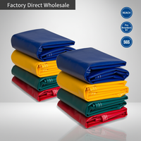 Bâche en PVC imperméable de bonne qualité TAK, tissu enduit de PVC renforcé pour tentes, couverture de camion industrielle