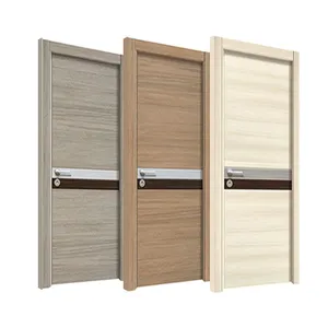 High Quality Modern Style Latest Design Oak Wooden Composite Melamine Hotel Door Interior Doors