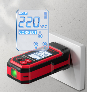 Detector de circuitos NOYAFA NF-824, detector de voltaje digital con pantalla LCD para pruebas eléctricas de 110V - Product Image 3