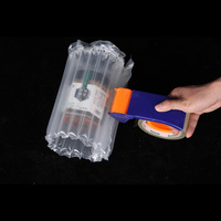 Rouleau de film gonflable à colonnes d'air 20mm 30mm 40mm 60mm, largeur personnalisée, amortissement antichoc, protection de bouteilles, emballage tampon PA PE