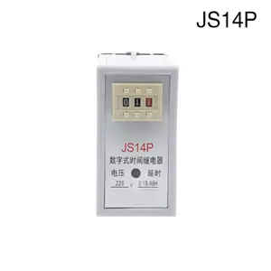 JS14P-relé de tiempo digital, JS14P 0,1 s-99h AC220V AC380V DC12V DC24V